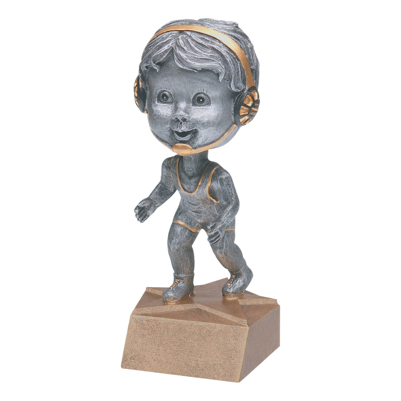 Wrestling Bobblehead Resin