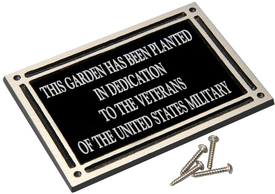 Cast Aluminum Plaque