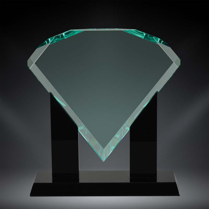 Jade Acrylic Teardrop