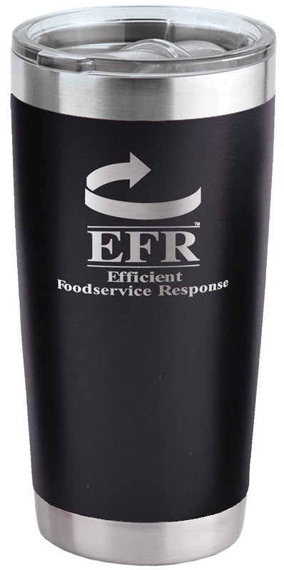 Black 20 oz. Insulated Tumbler