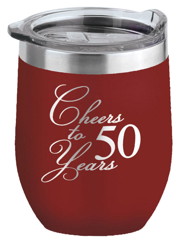 maroon 16 oz. Insulated Wine Tumbler