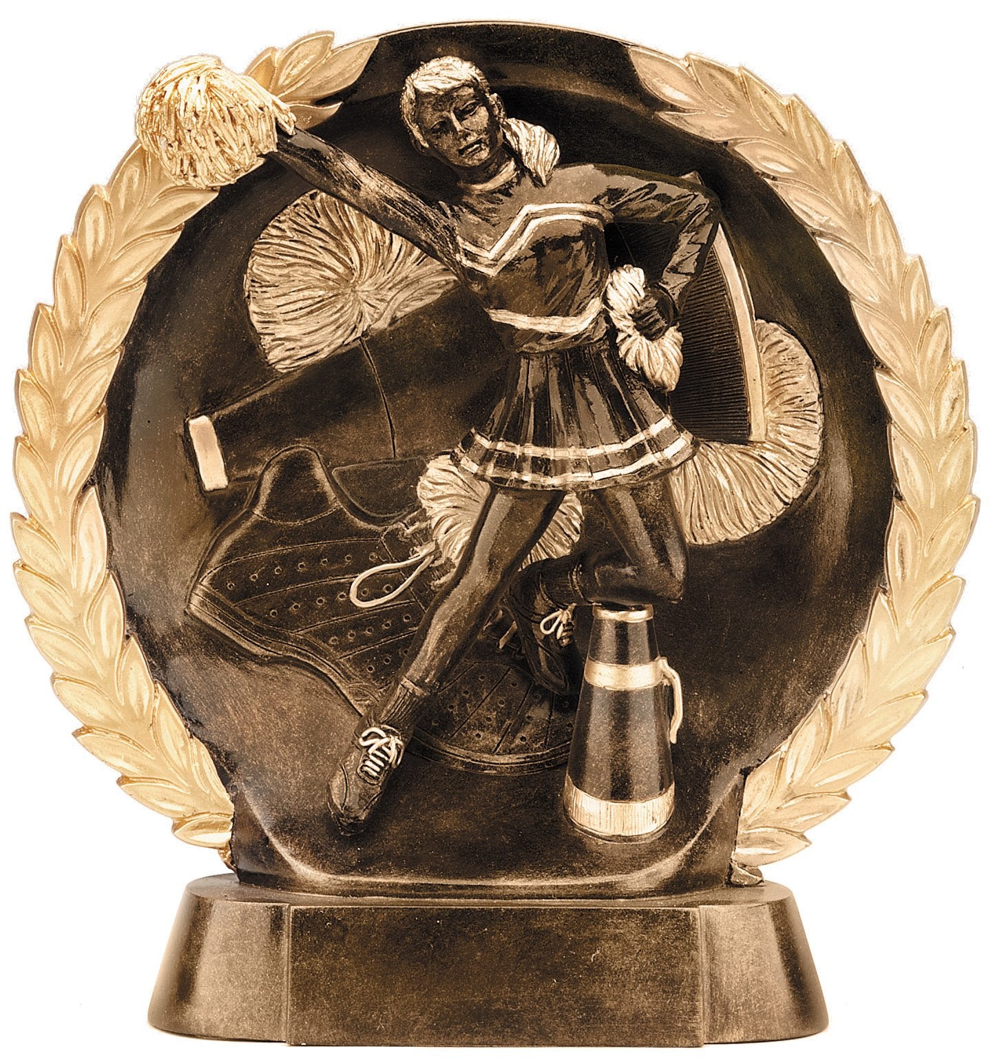 Cheer 3D Wreath Resin