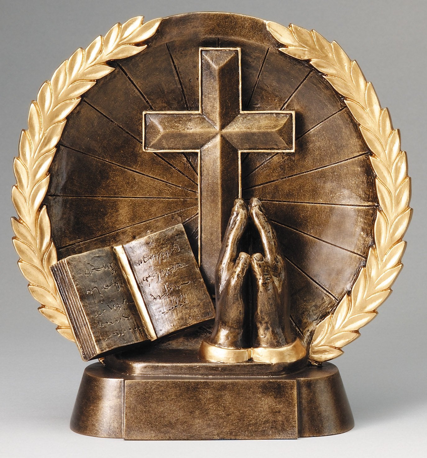 Religious 3D Wreath Resin