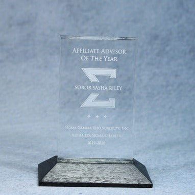 Acrylic on Ebony Base