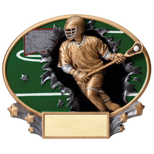 Male Lacrosse Explosion Resin