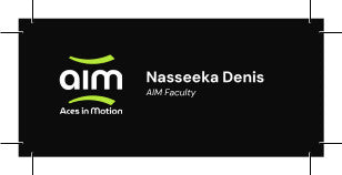 Aces in Motion Name Tag