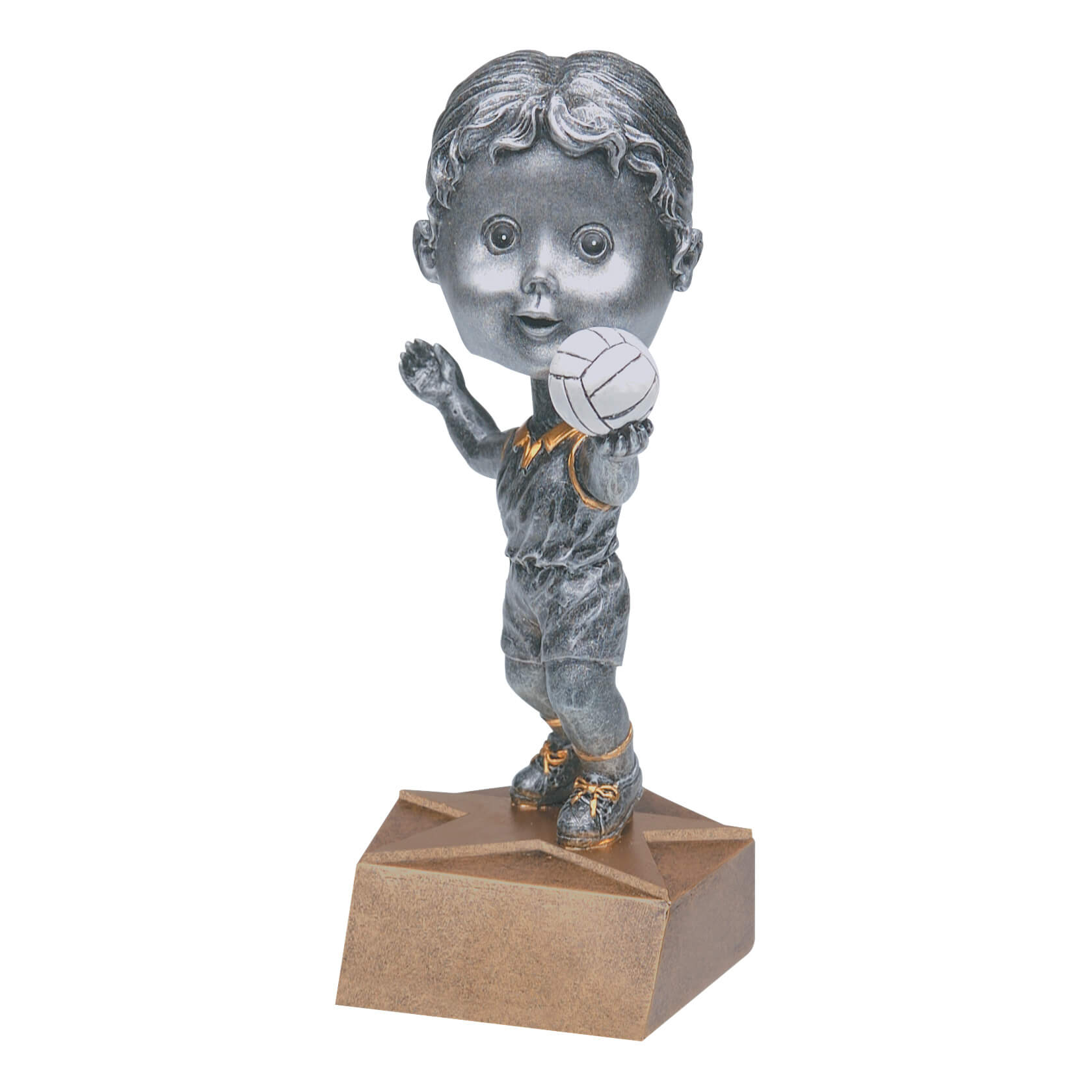 Volleyball Bobblehead Resin