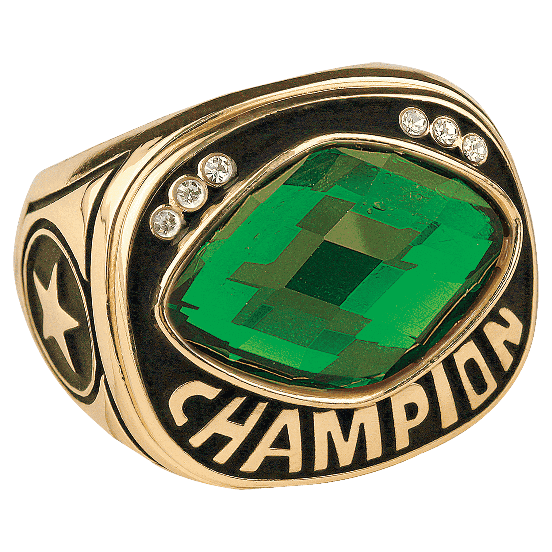 Green Championship Ring