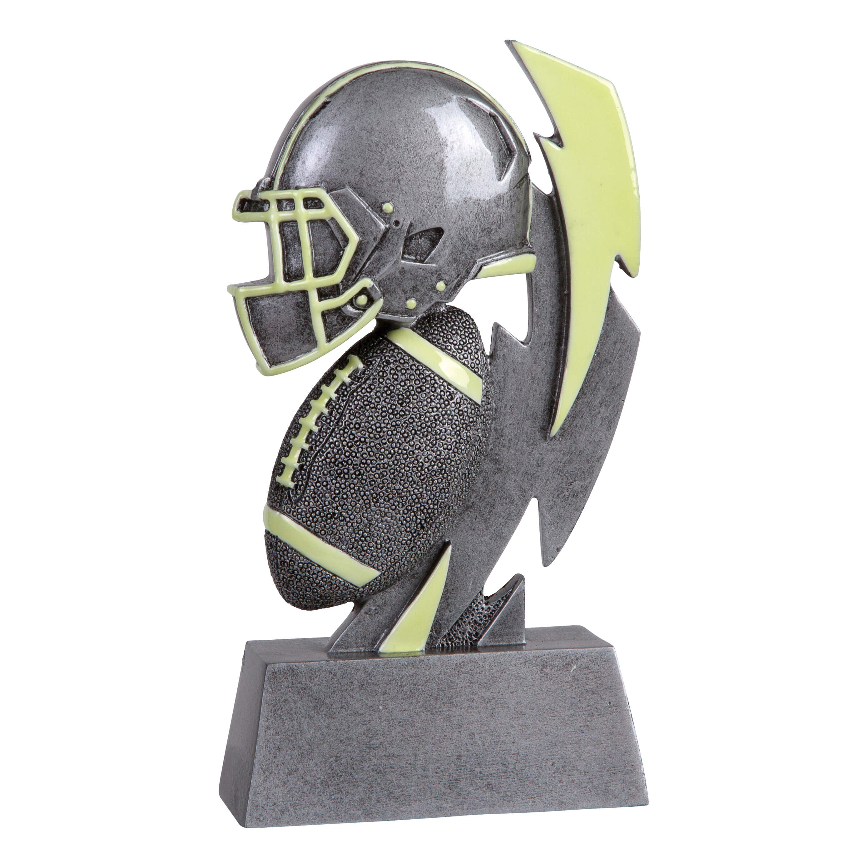 Football Glow in the Dark Resin