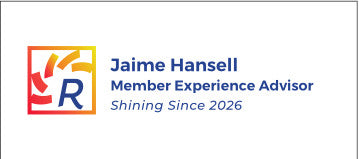 Radiant Credit Union Name Tag