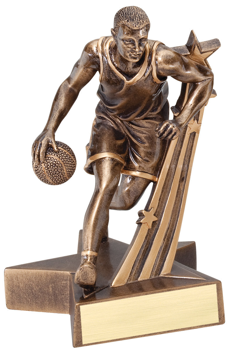 Male Basketball Superstar Resin