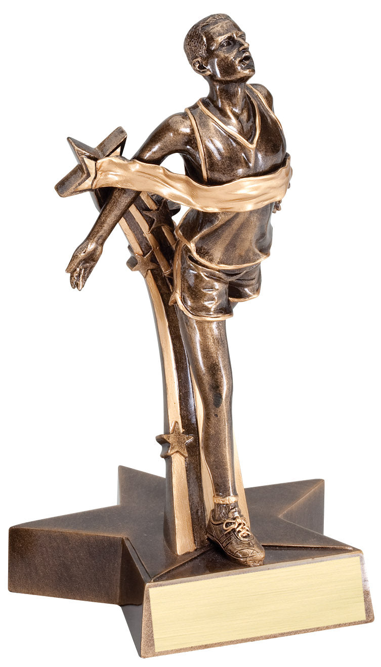 Male Track Superstar Resin
