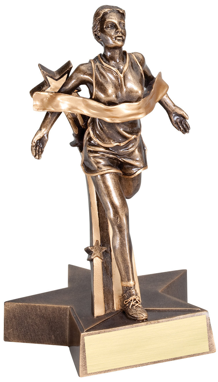Female Track Superstar Resin