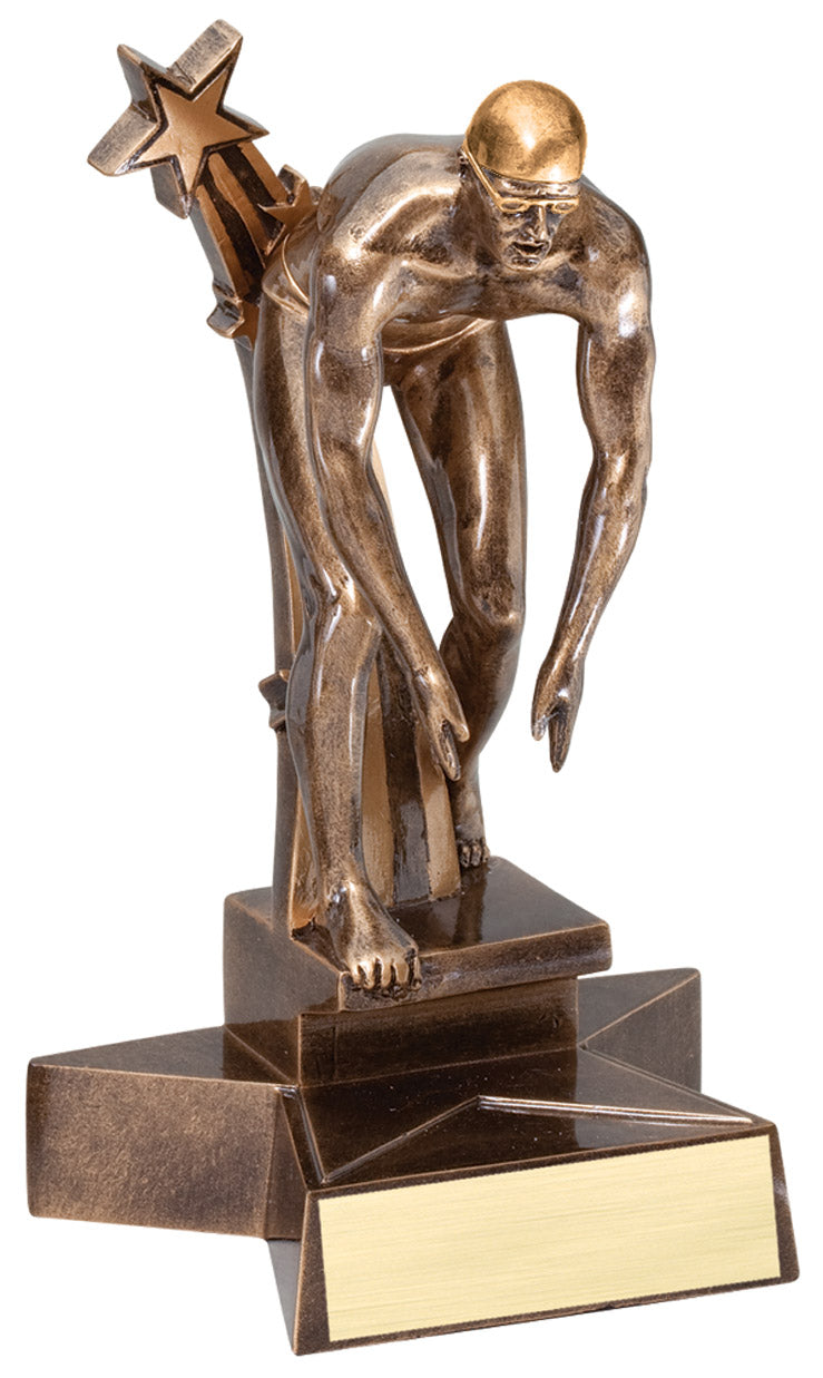 Male Swim Superstar Resin